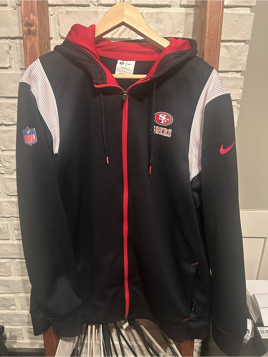 NFL Other - San Francisco 49ers Nike Authentic Sideline On Field Full-Zip Hoodie Mens Size L